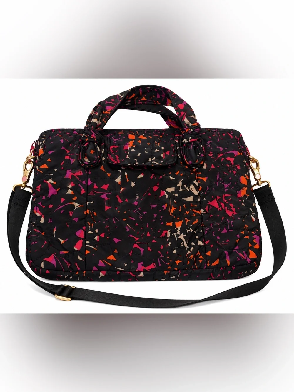 Vintage Y2K Marc by Marc Jacobs Laptop Bag Nylon Floral Print Crossbody